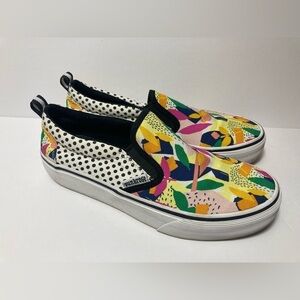 Punkrose sneakers size 7.5 multicolored bright colorful flats